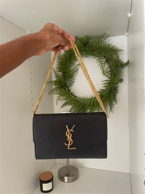 ysl sunset bag wallet on chain|YSL uptown wallet on chain.